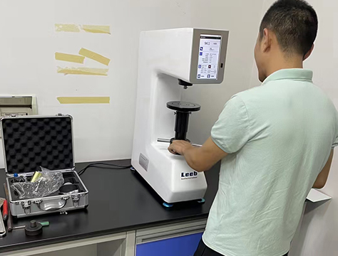 觸摸屏洛氏硬度計使用案例